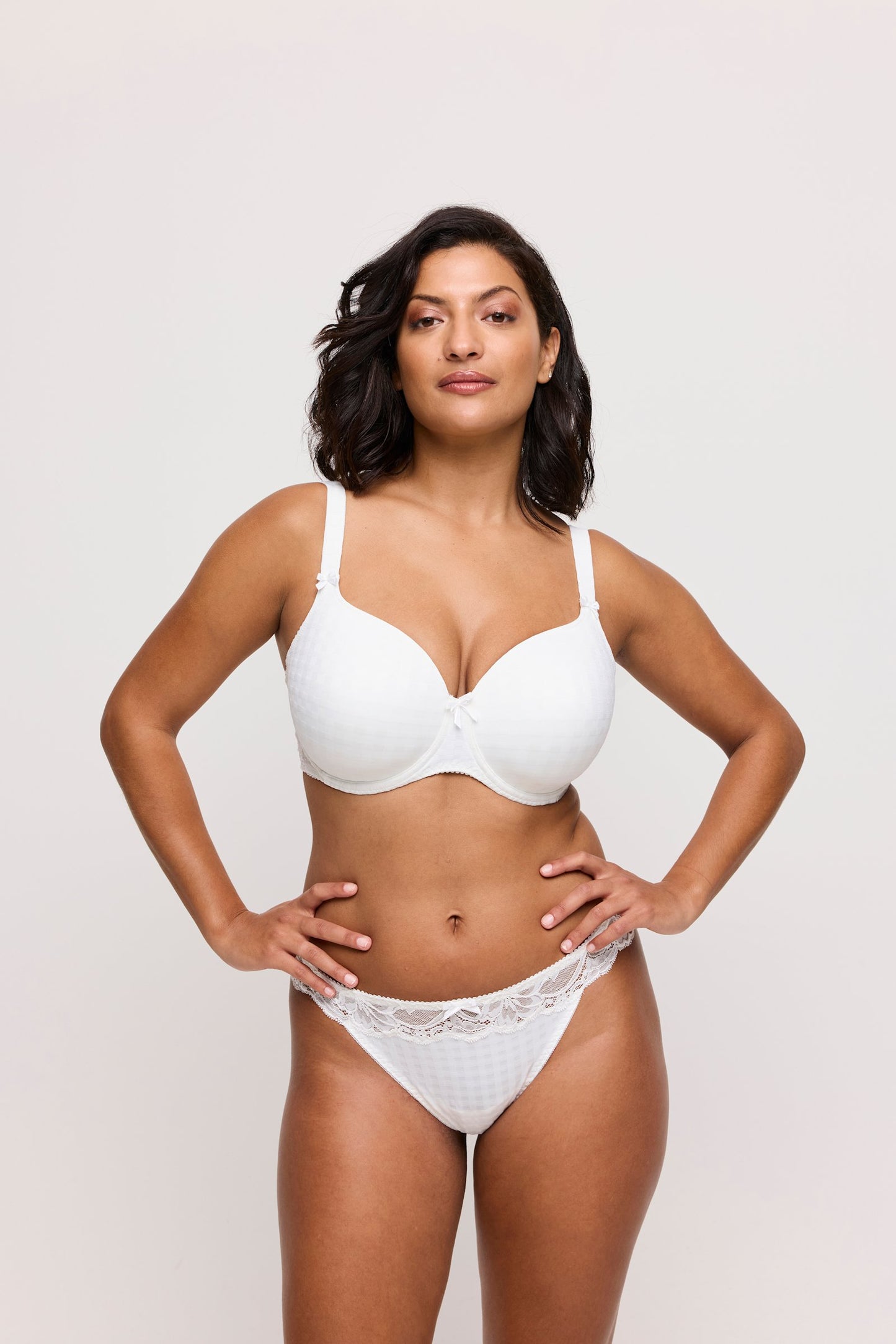PrimaDonna Madison Thong on model in Natural