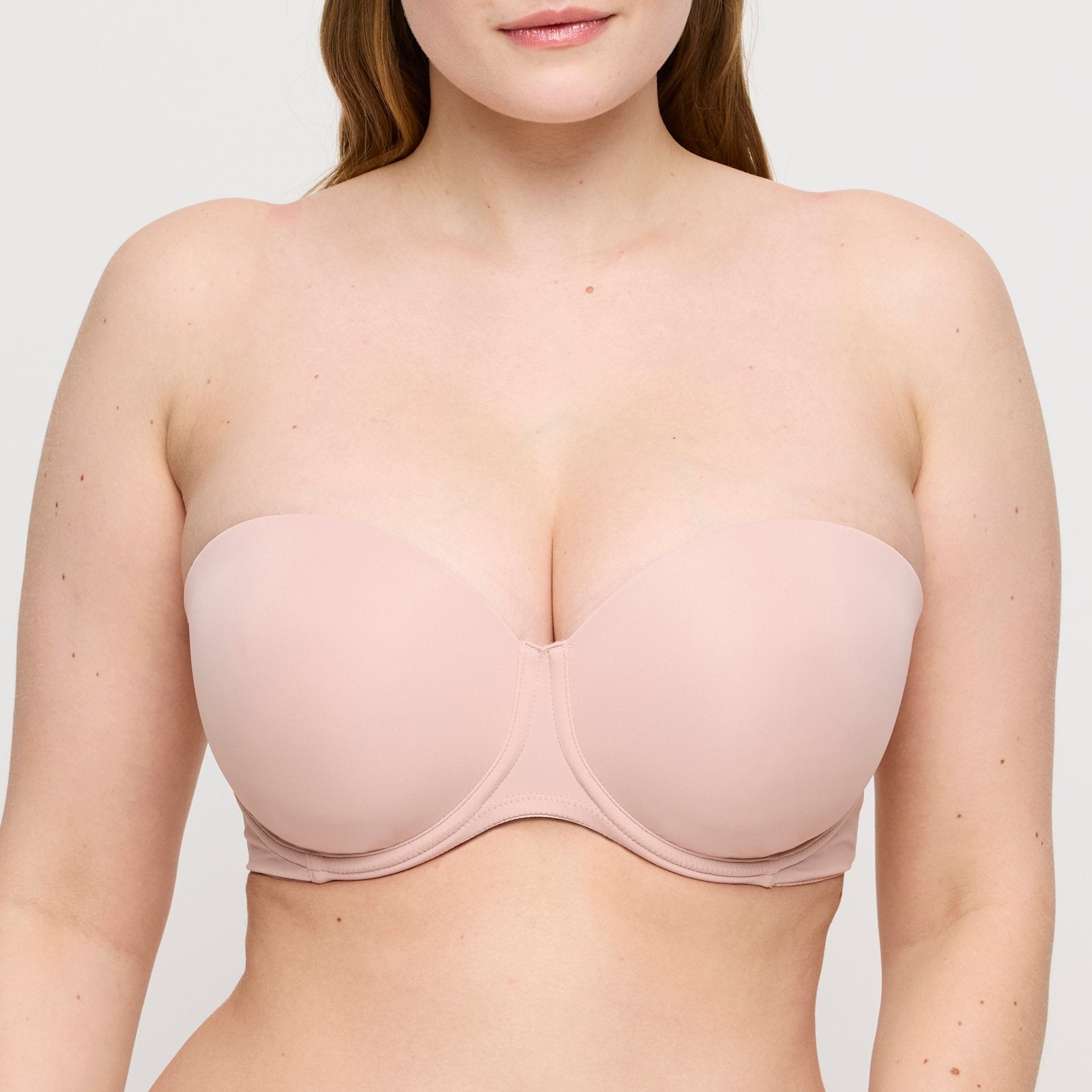 PrimaDonna Figuras Strapless Bra in Powder Rose