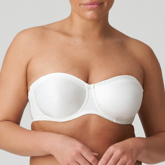PrimaDonna Satin Strapless Bra in Natural