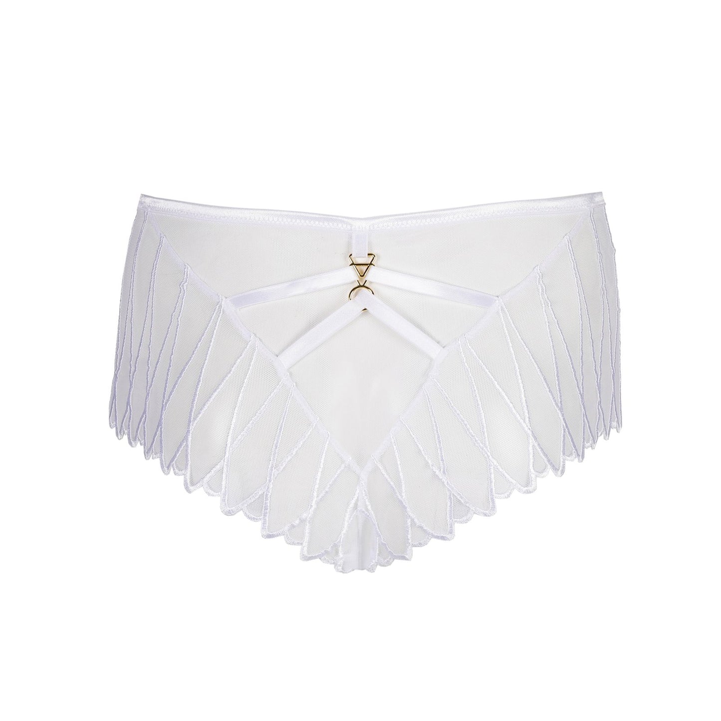 PrimaDonna Arthill Luxury Thong flat lay in White