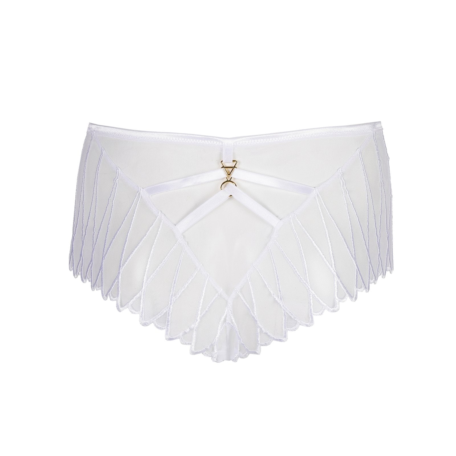 PrimaDonna Arthill Luxury Thong flat lay in White