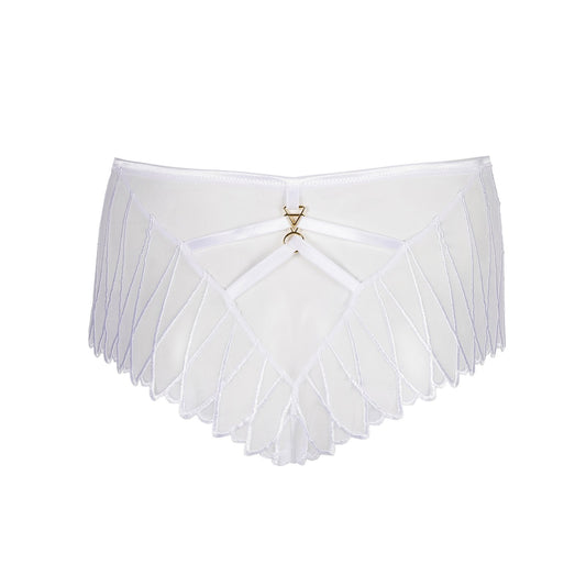 PrimaDonna Arthill Luxury Thong flat lay in White