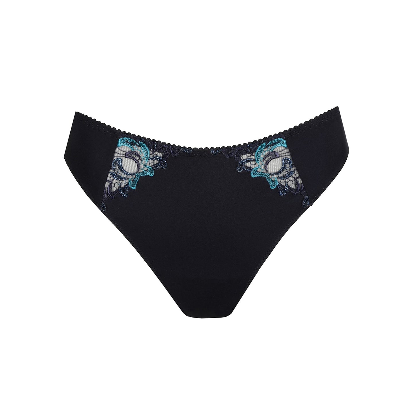 PrimaDonna Deauville Thong flat lay in Velvet Blue