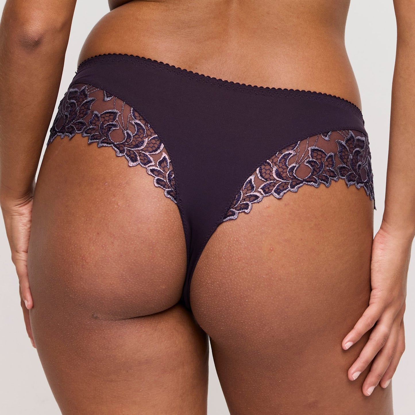 PrimaDonna Deauville Luxury Thong in Amethyst Gem
