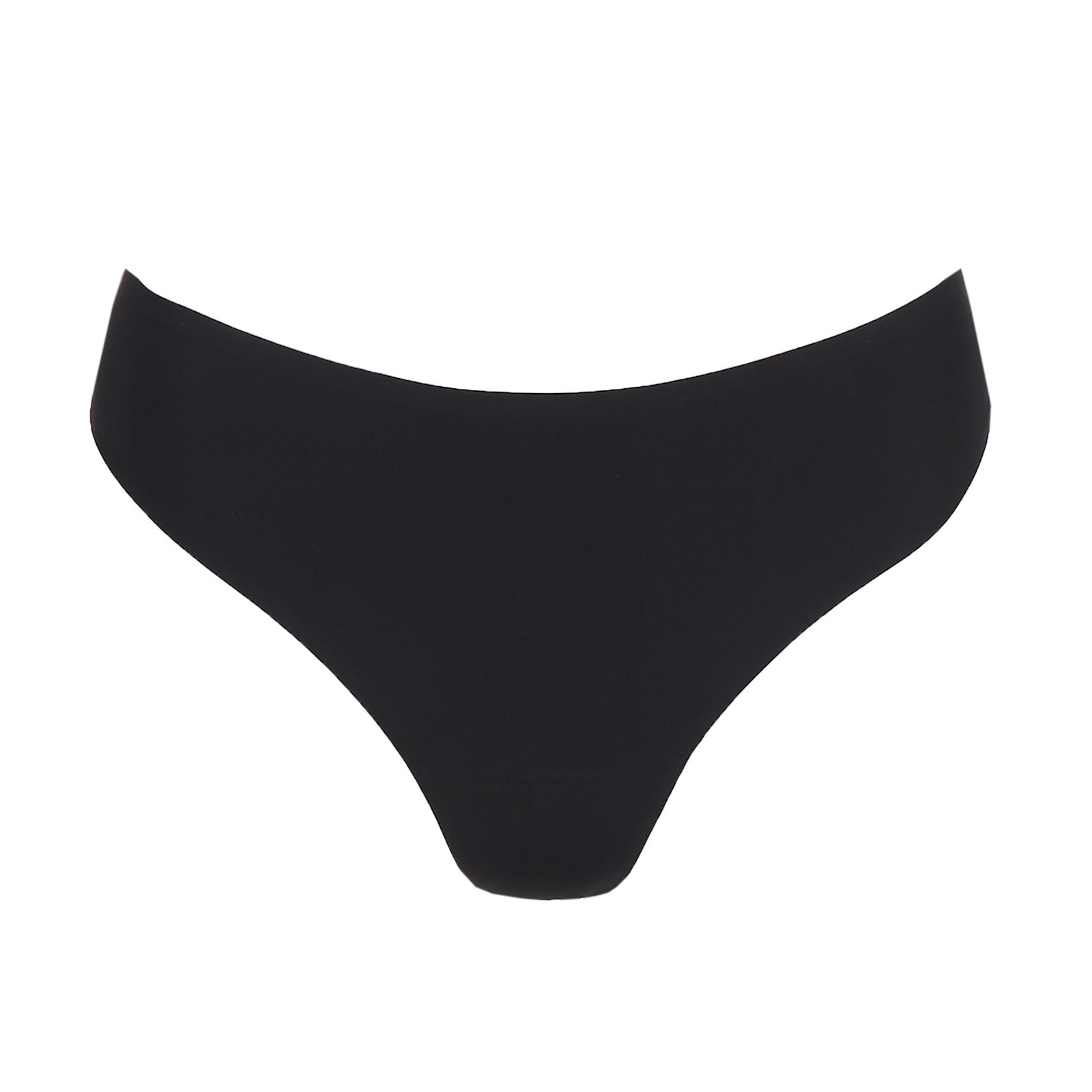 PrimaDonna Figuras Thong flat lay in Charcoal