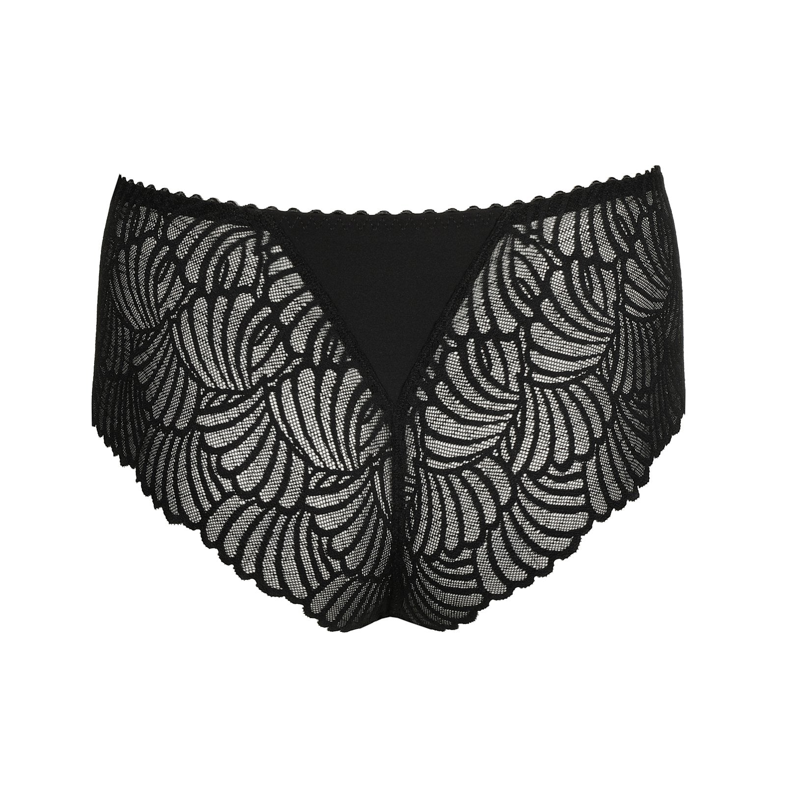 PrimaDonna Gallipoli Luxury Thong flat lay in Black