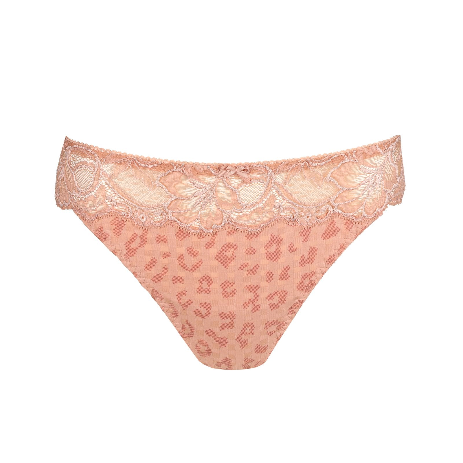 PrimaDonna Madison Thong flat lay in Sweet Dust
