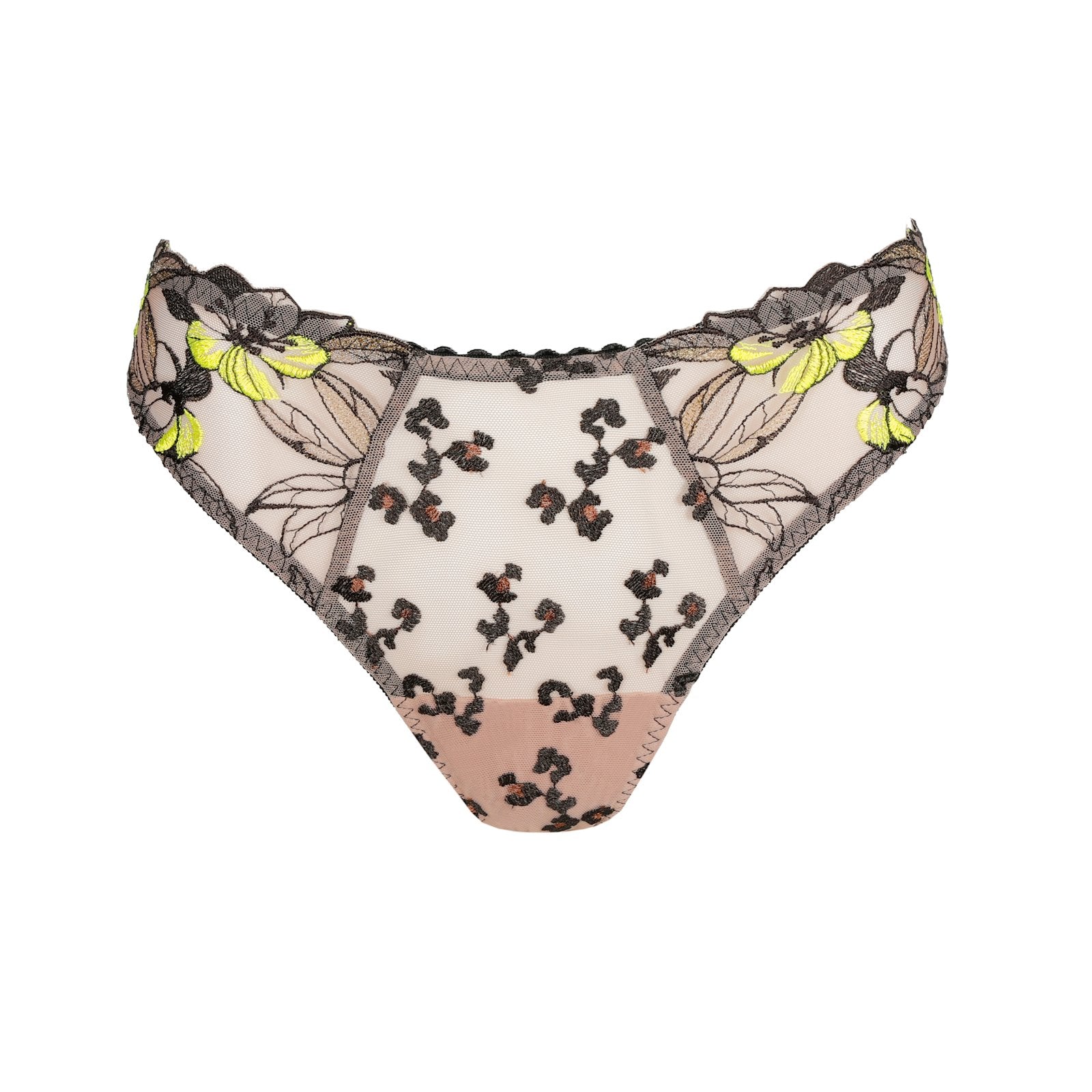 PrimaDonna Manali Thong flat lay in Wild Bloom