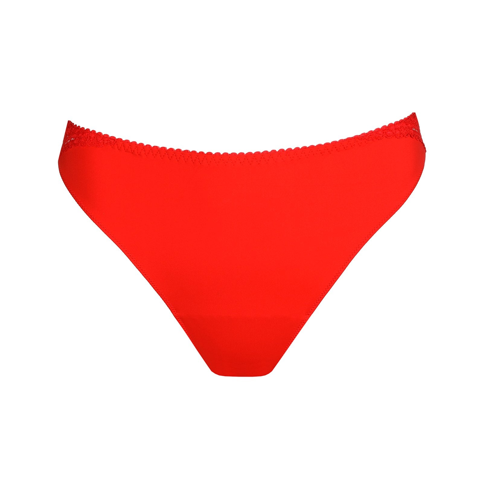 PrimaDonna Montara Thong flat lay in True Red