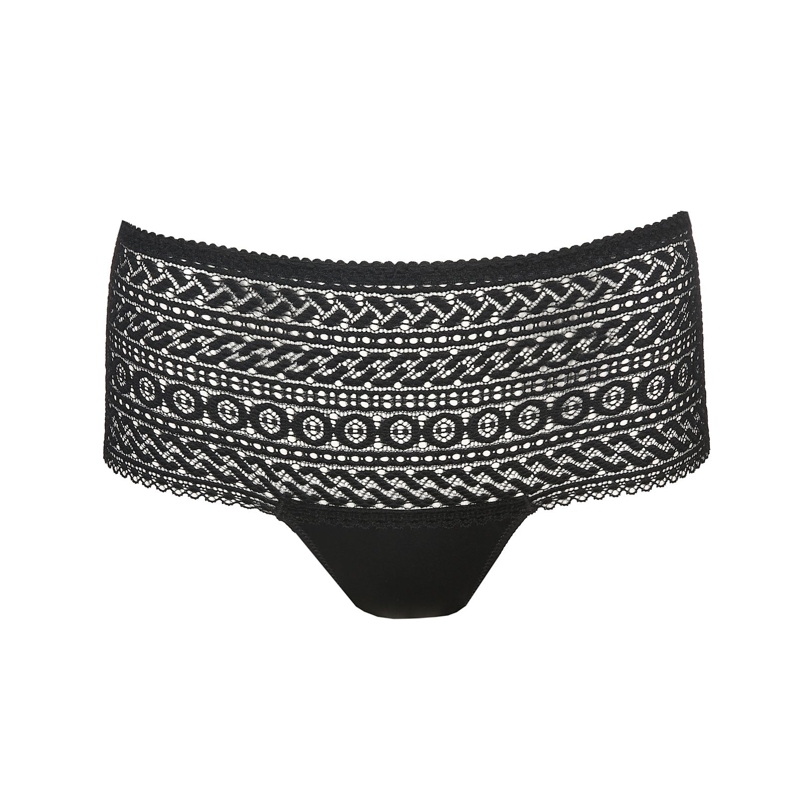 PrimaDonna Montara Luxury Thong flat lay in Black
