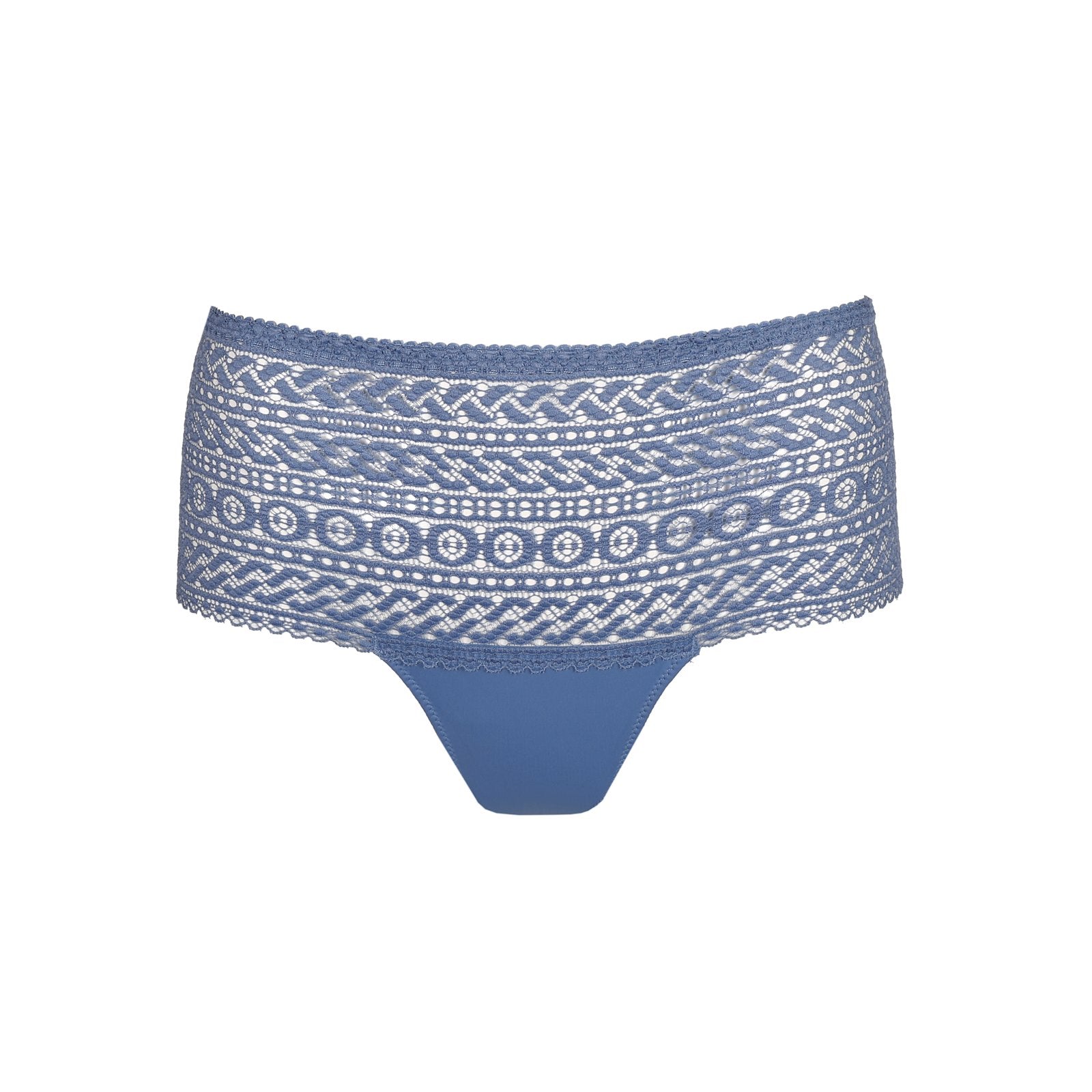 PrimaDonna Montara Luxury Thong flat lay in Regatta