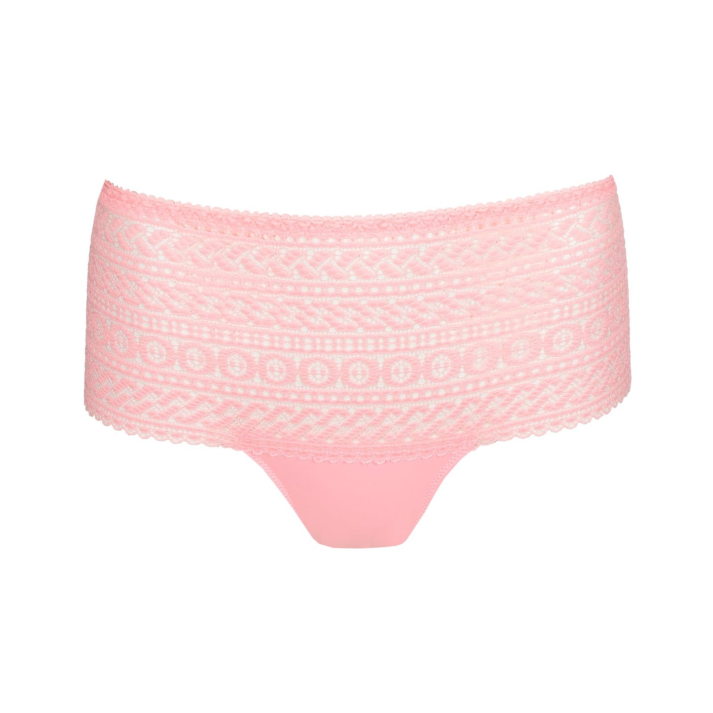 PrimaDonna Montara Luxury Thong flat lay in Pink Parfait
