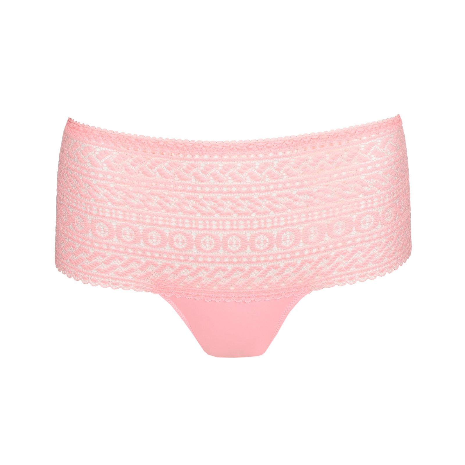 PrimaDonna Montara Luxury Thong flat lay in Pink Parfait