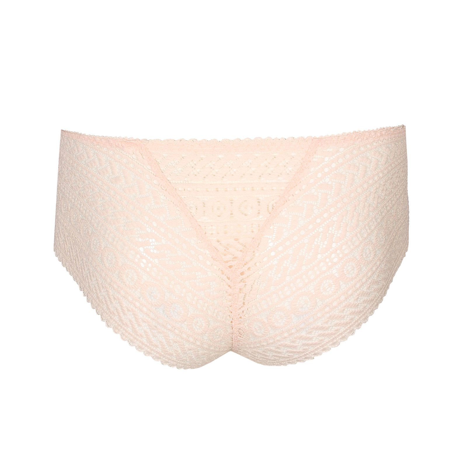 PrimaDonna Montara Luxury Thong flat lay in Crystal Pink