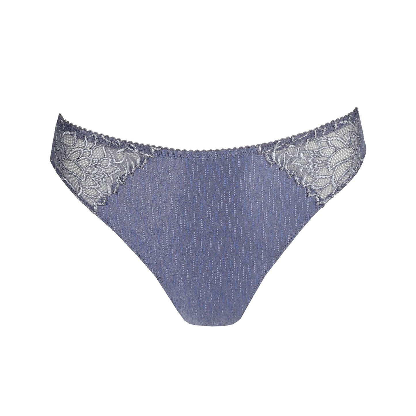 PrimaDonna Monterrey Thong flat lay in Nightshadow Blue