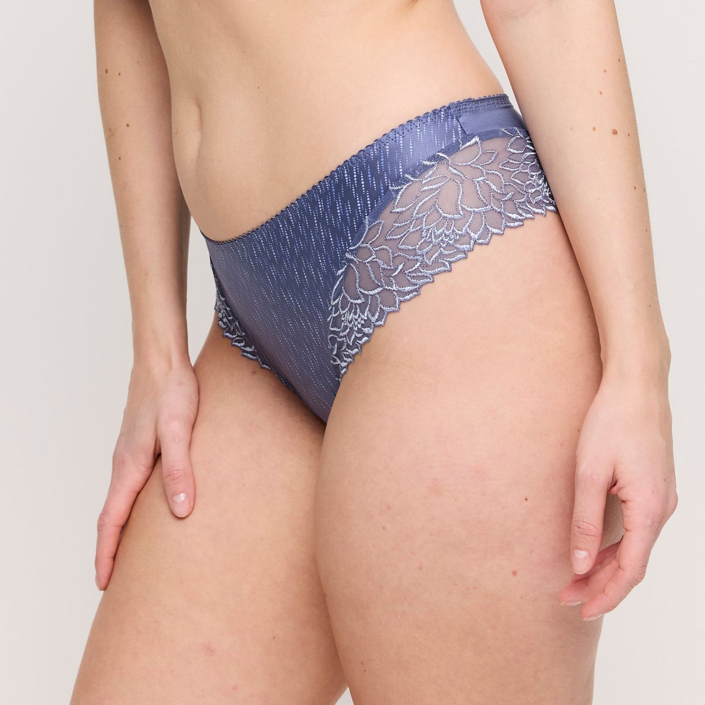 PrimaDonna Monterrey Luxury Thong in Nightshadow Blue