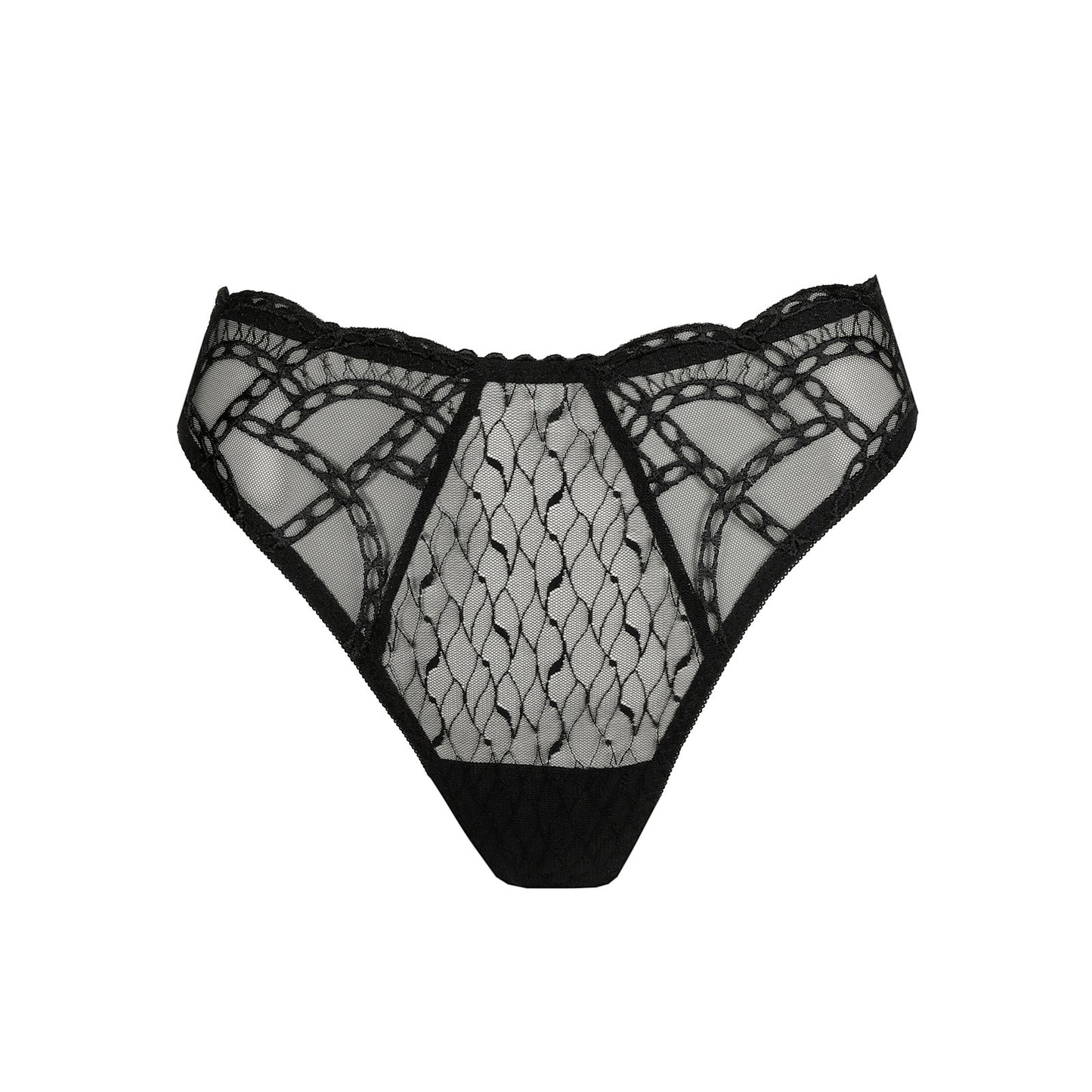 PrimaDonna Naica Thong flat lay in Black