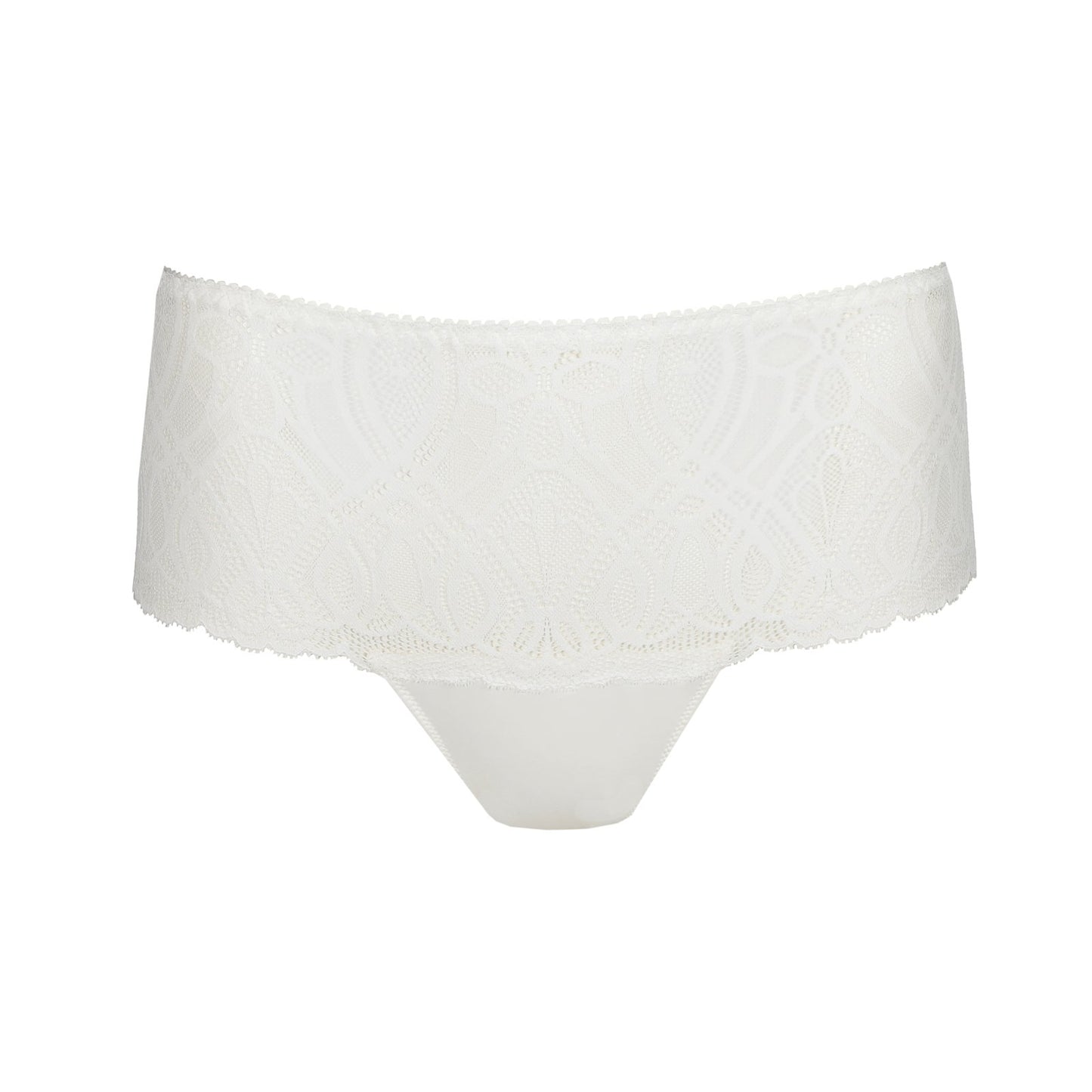 PrimaDonna Salerno Luxury Thong flat lay in Natural