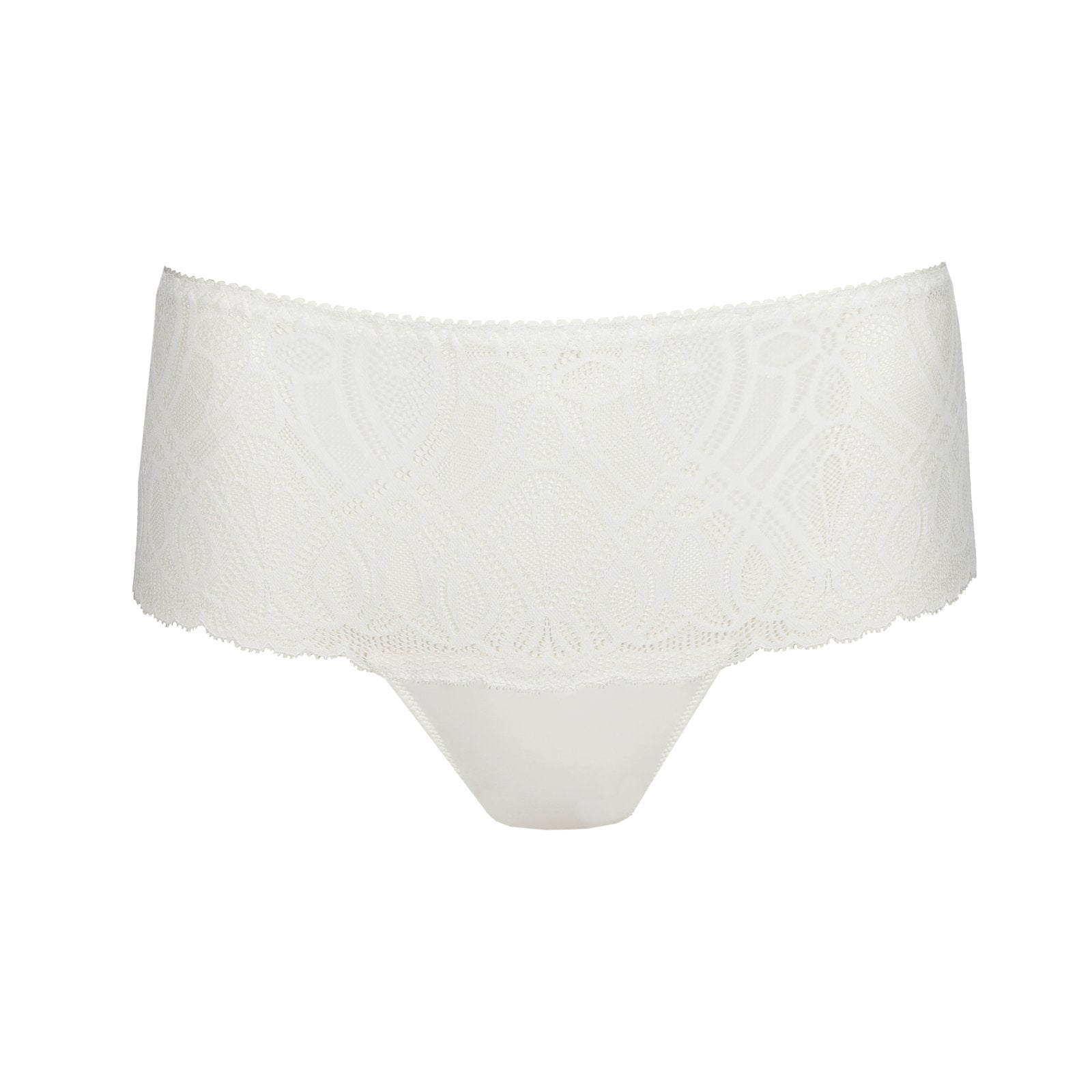 PrimaDonna Salerno Luxury Thong flat lay in Natural
