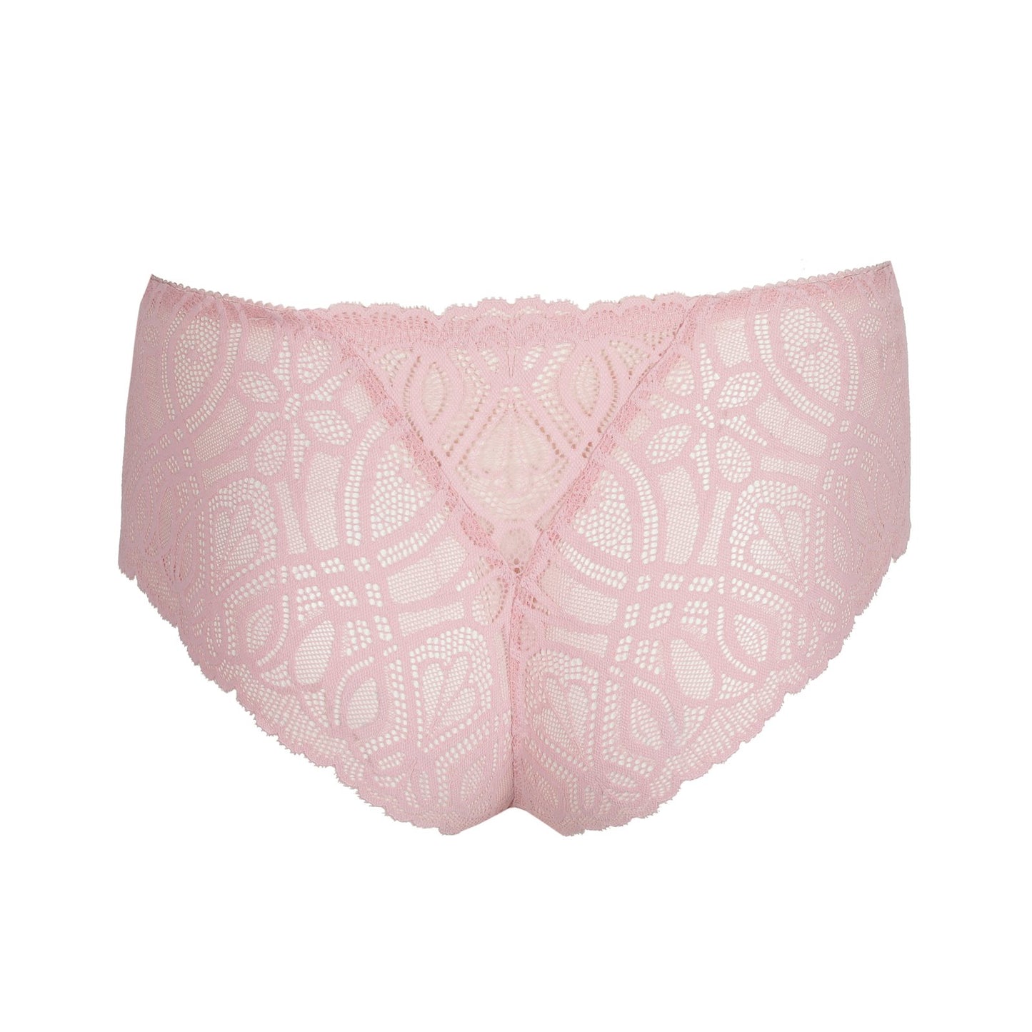 PrimaDonna Salerno Luxury Thong flat lay in Spring Rose
