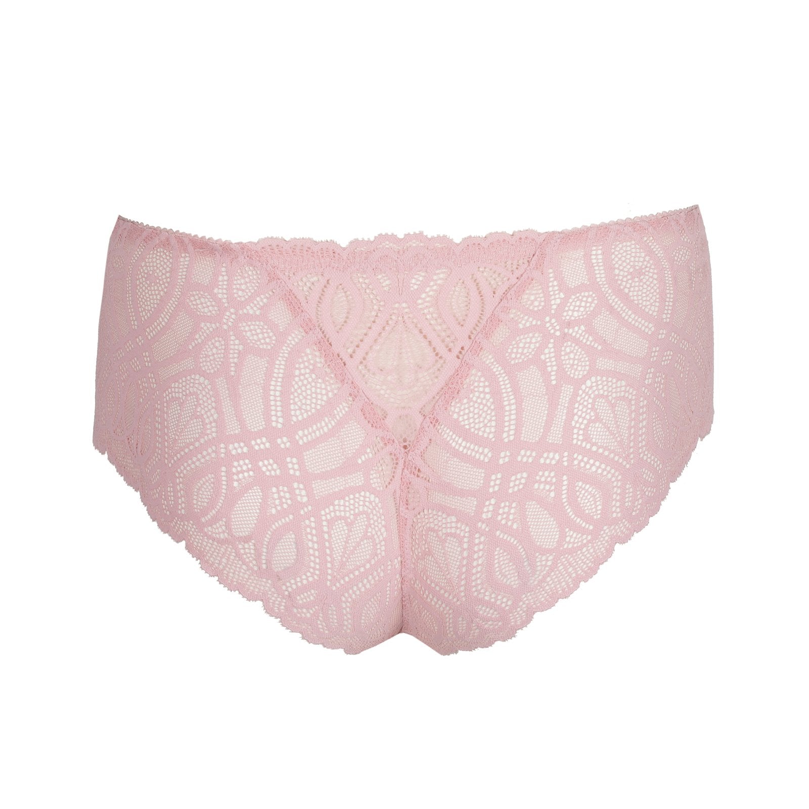 PrimaDonna Salerno Luxury Thong flat lay in Spring Rose