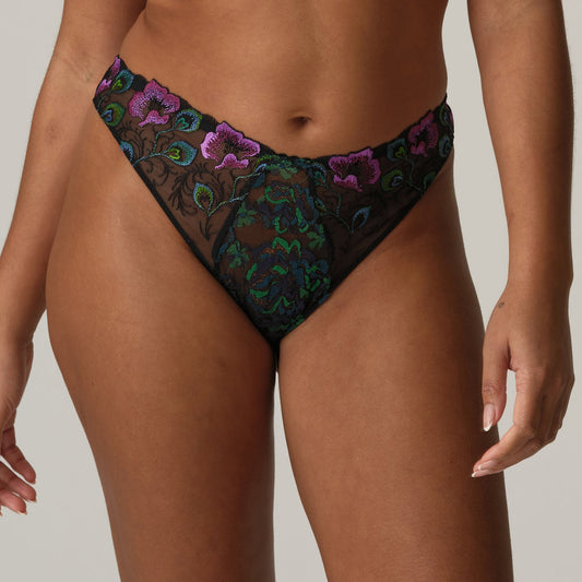 PrimaDonna San Angel Thong in Peacock Feather