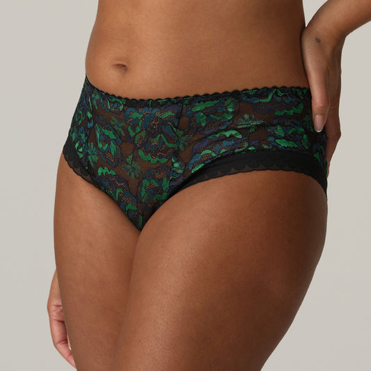 PrimaDonna San Angel Luxury Thong in Peacock Feather
