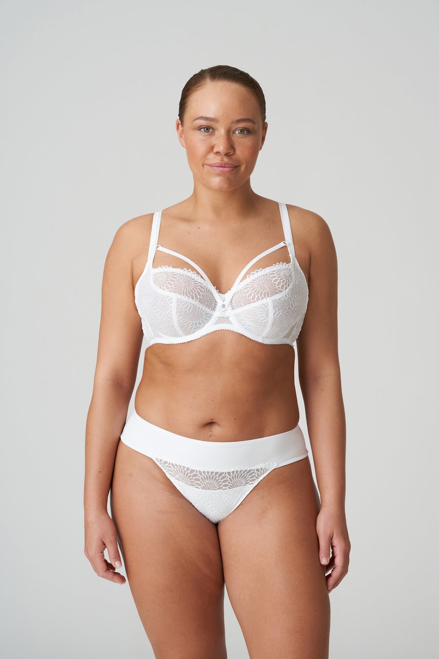 PrimaDonna Sophora Thong on model in White