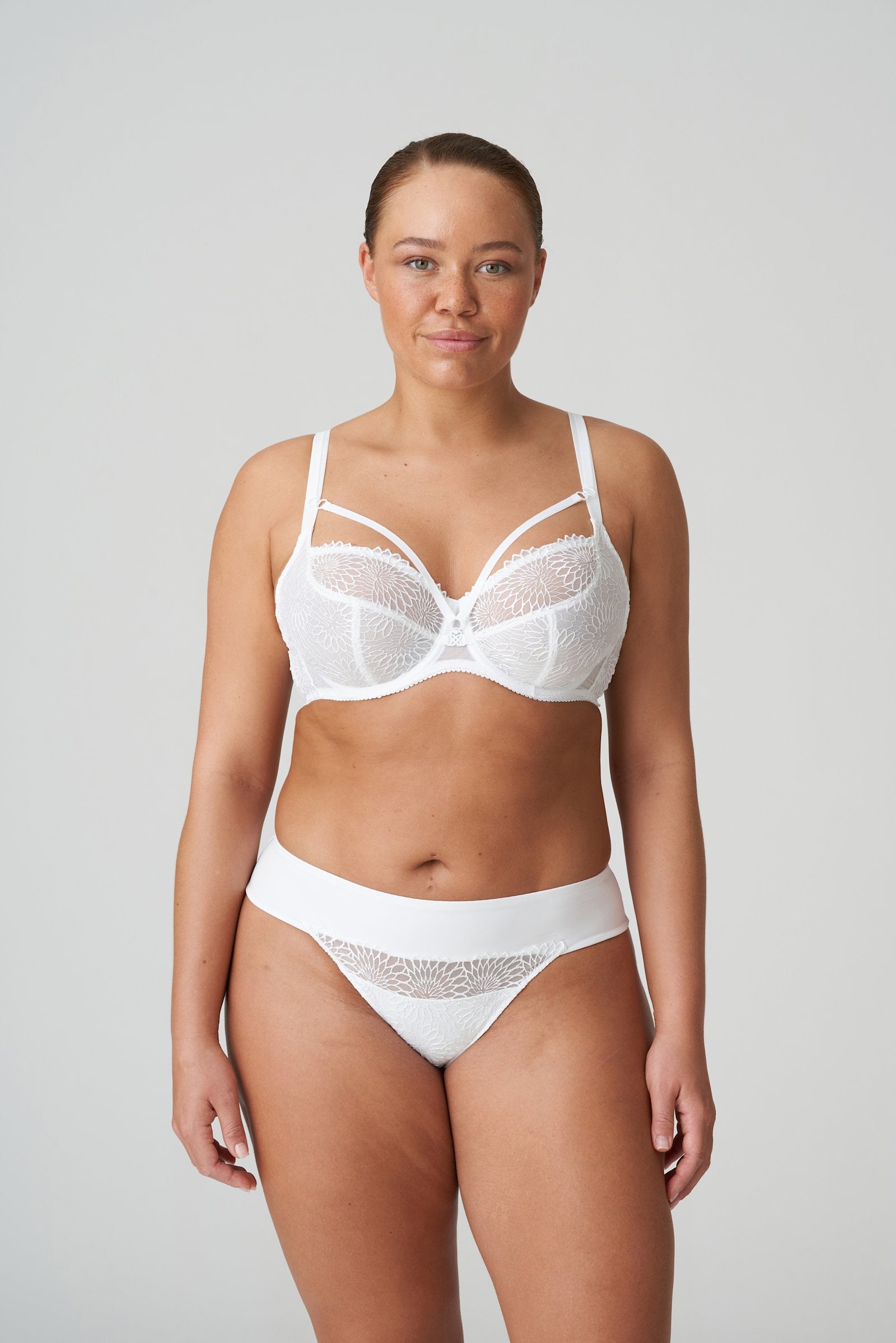 PrimaDonna Sophora Thong on model in White