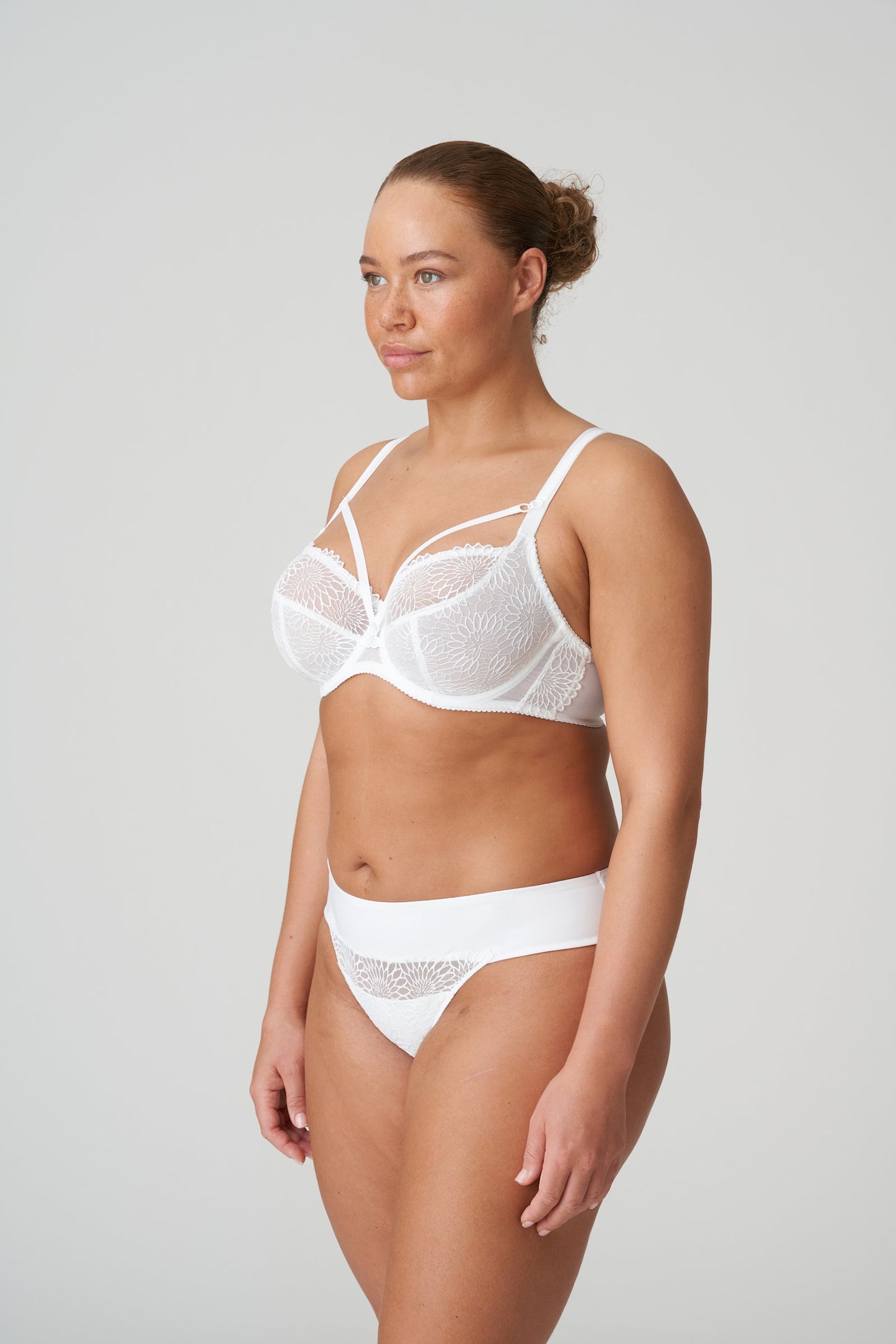 PrimaDonna Sophora Thong on model in White