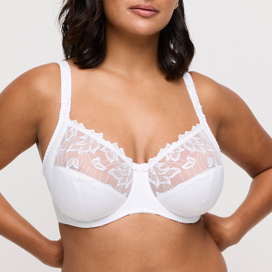 PrimaDonna Deauville Full Cup Bra in White