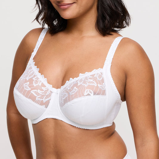 PrimaDonna Deauville Full Cup Bra in White