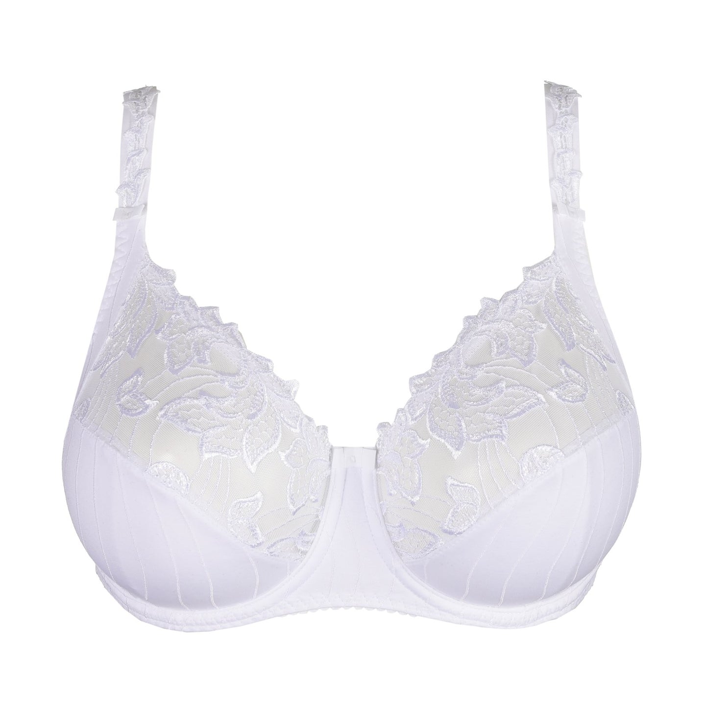 PrimaDonna Deauville Full Cup Bra flat lay in White