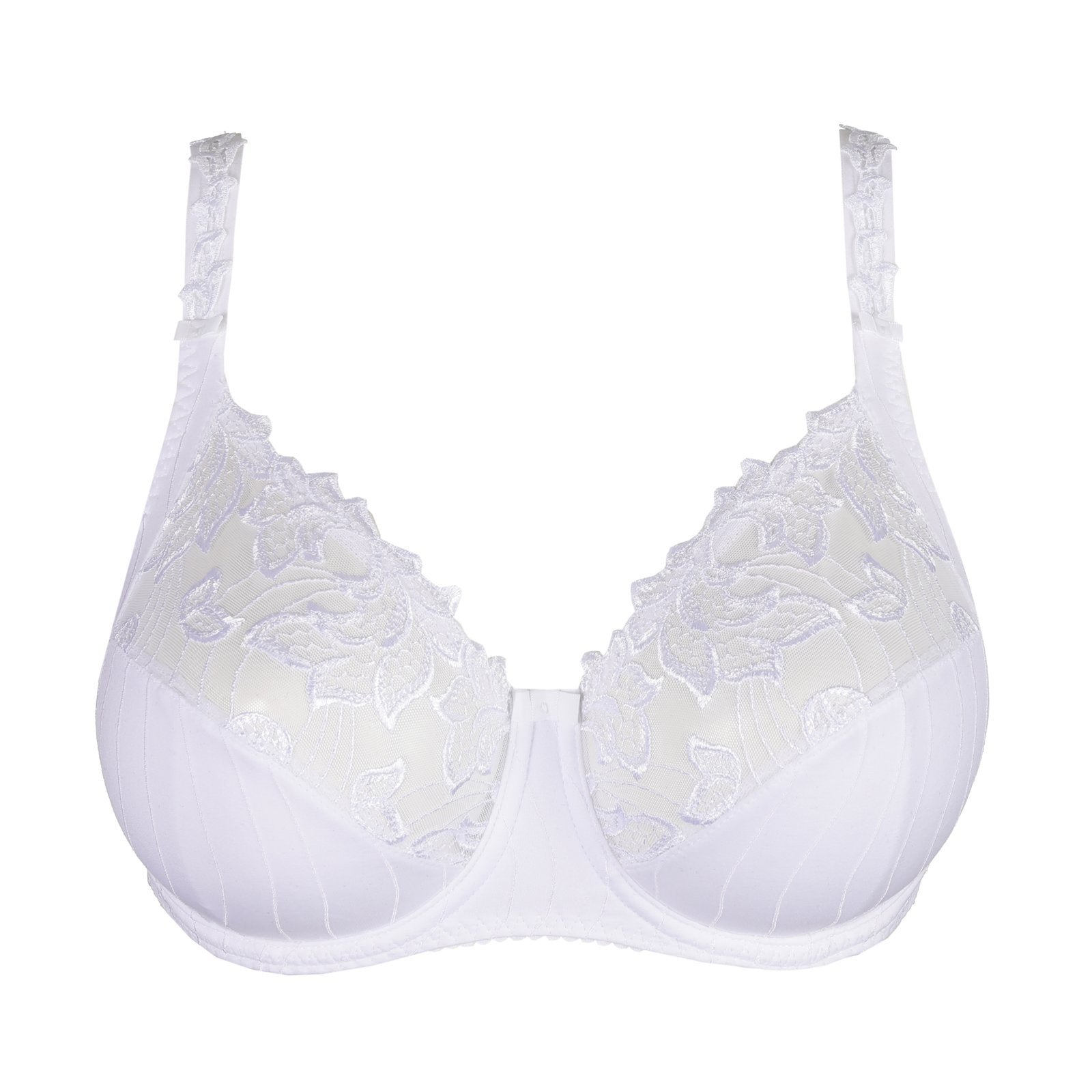 PrimaDonna Deauville Full Cup Bra flat lay in White