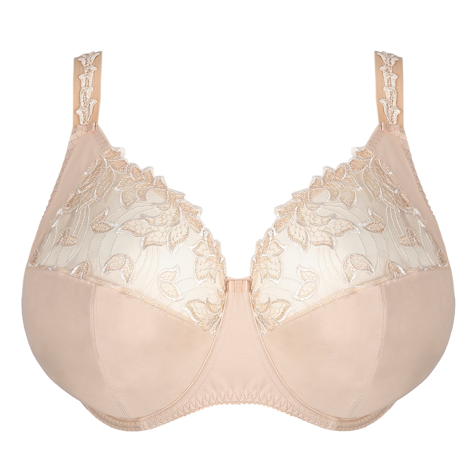 PrimaDonna Deauville Full Cup Bra flat lay in Caffé Latte