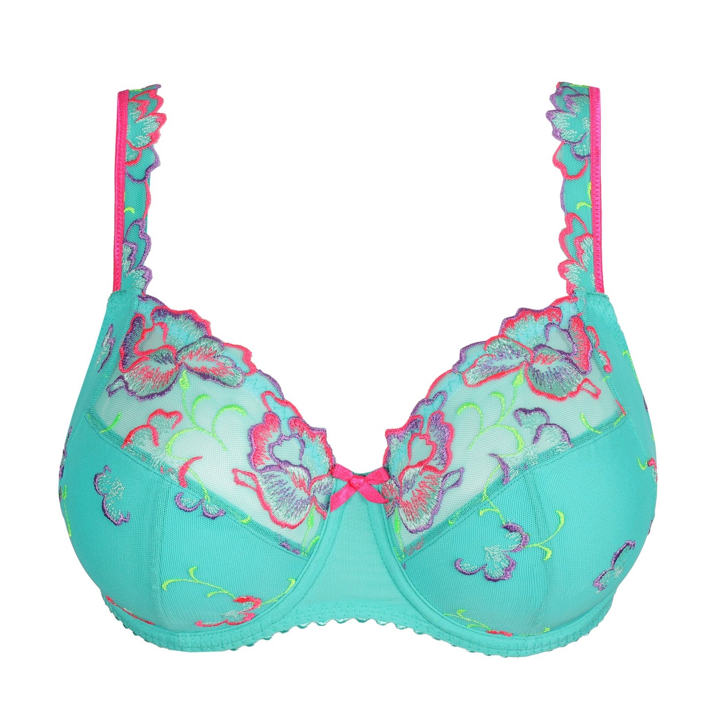 PrimaDonna Devdaha Full Cup Bra flat lay in Mermaid