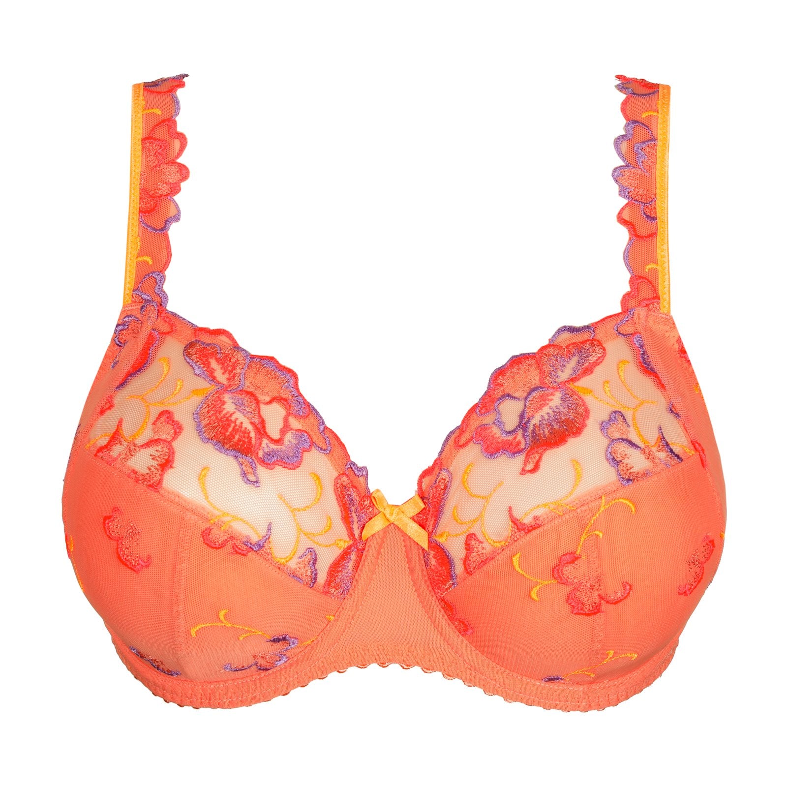 PrimaDonna Devdaha Full Cup Bra flat lay in Sunset Blush