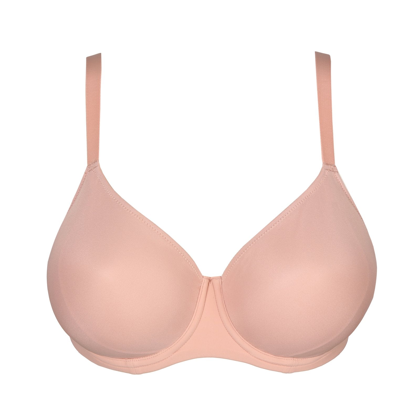 PrimaDonna Figuras Padded Full Cup Bra flat lay in Powder Rose
