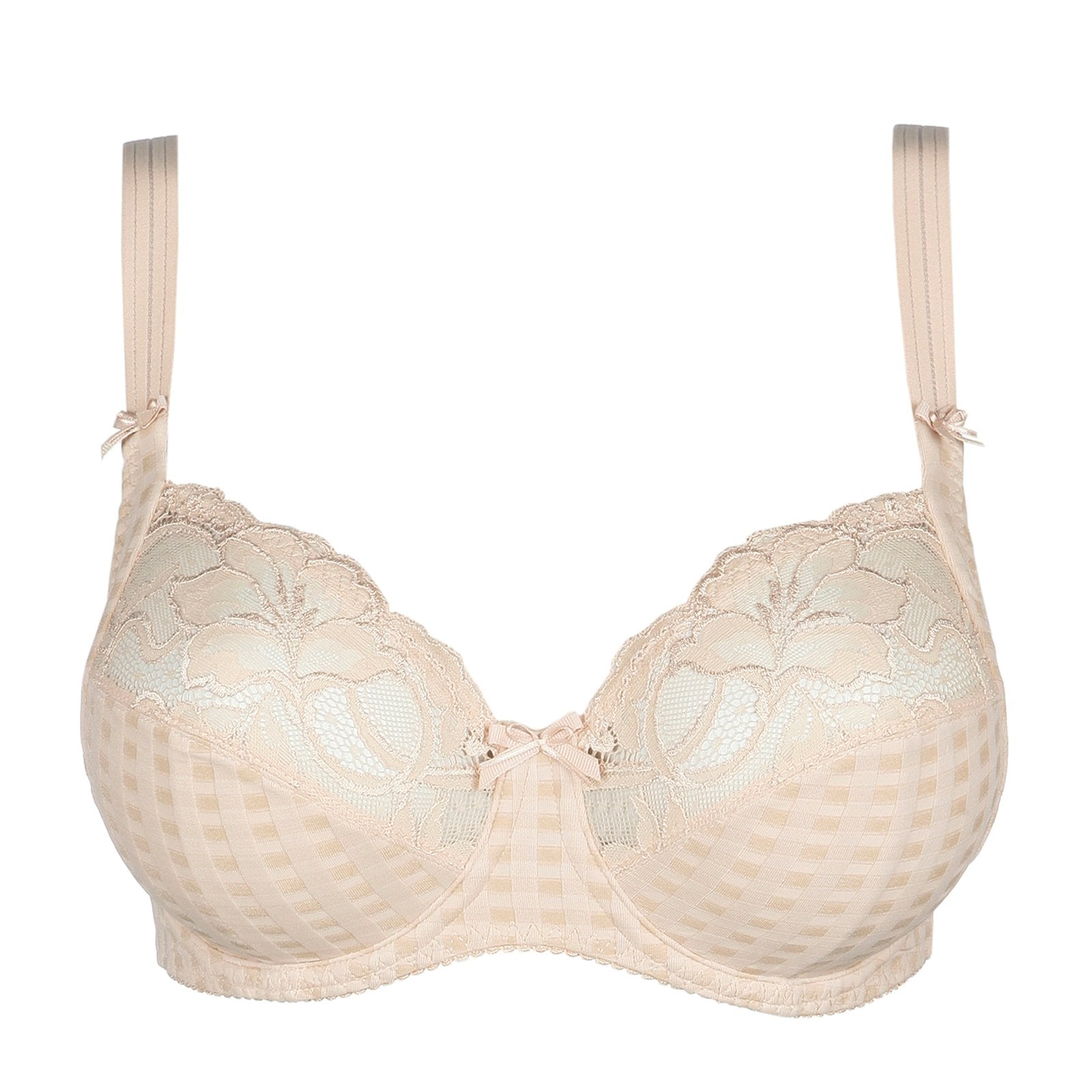PrimaDonna Madison Full Cup Bra flat lay in Caffé Latte