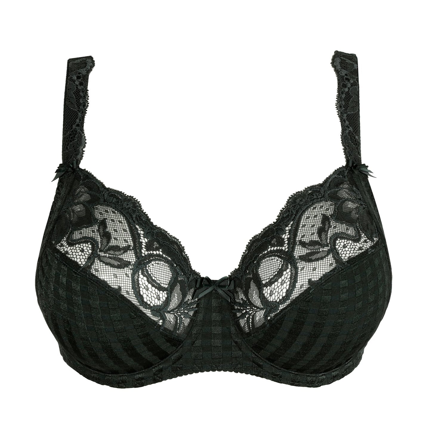 PrimaDonna Madison Full Cup Bra flat lay in Deep Forest