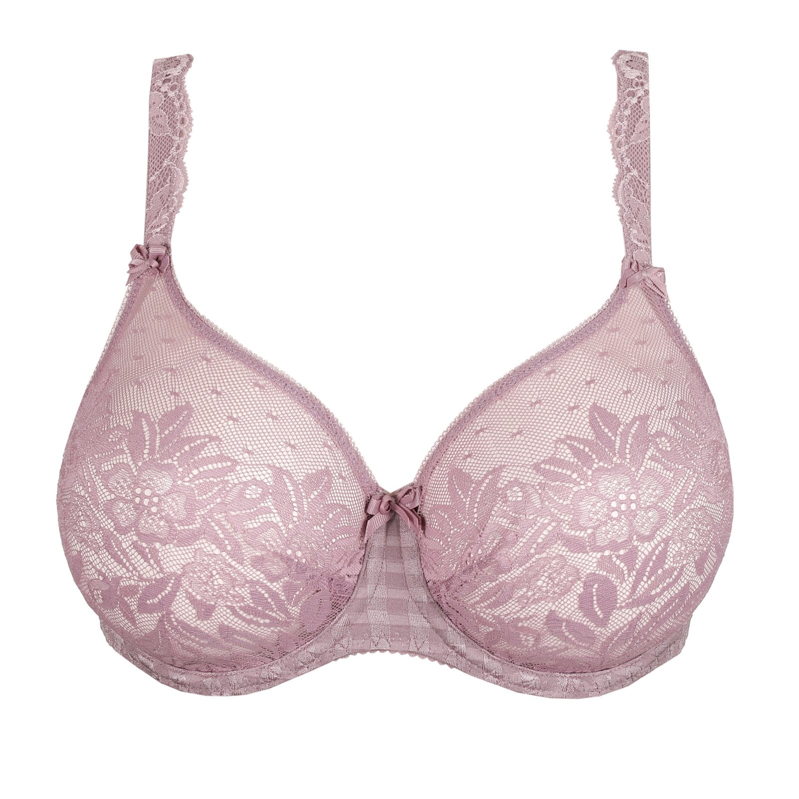 PrimaDonna Madison Padded Full Cup Bra flat lay in Soft Sand