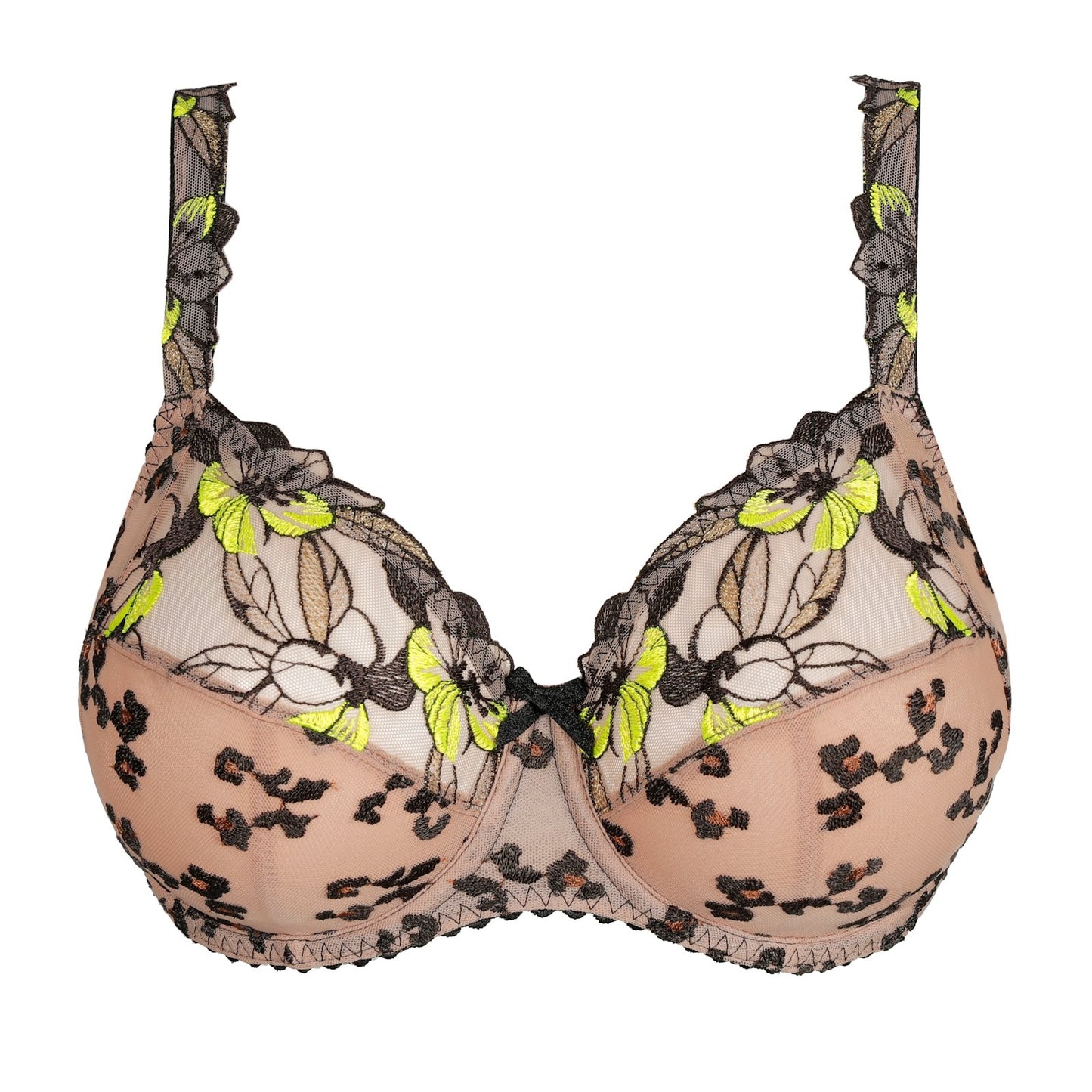 PrimaDonna Manali Full Cup Bra flat lay in Wild Bloom