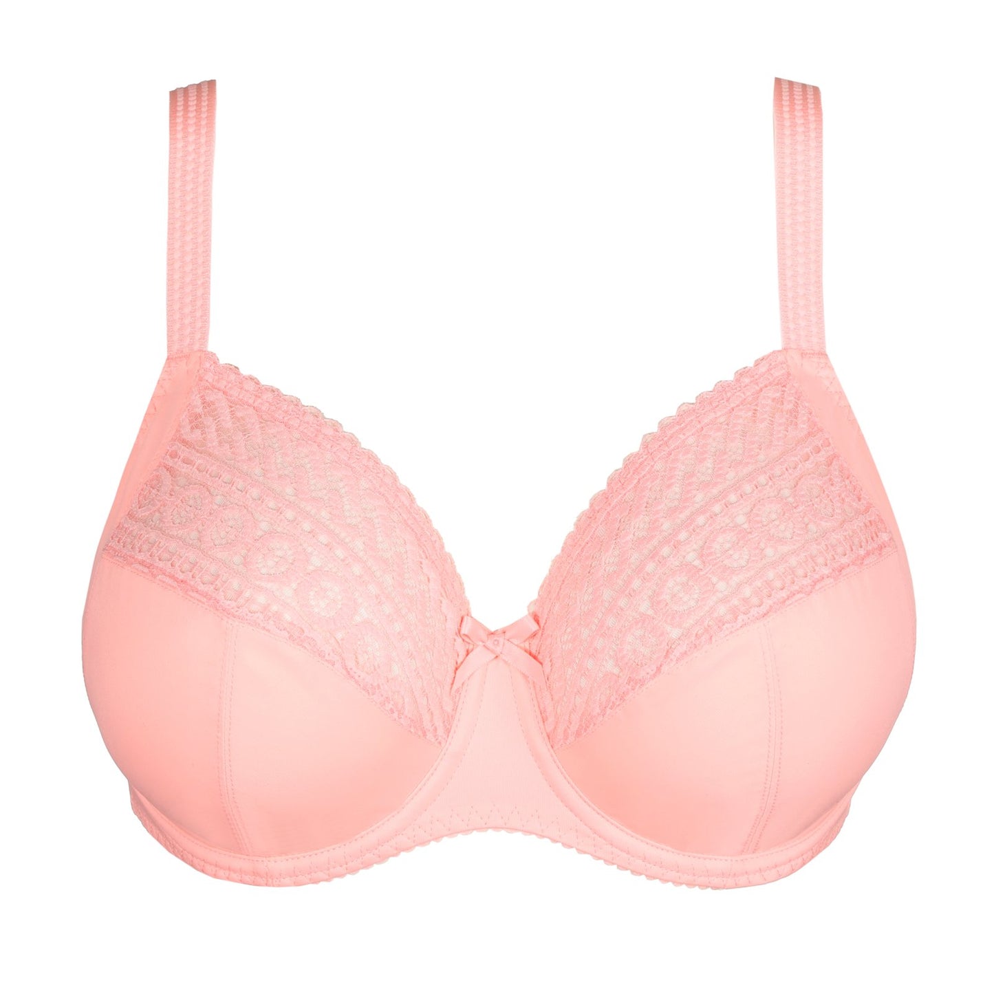 PrimaDonna Montara Full Cup Bra flat lay in Pink Parfait