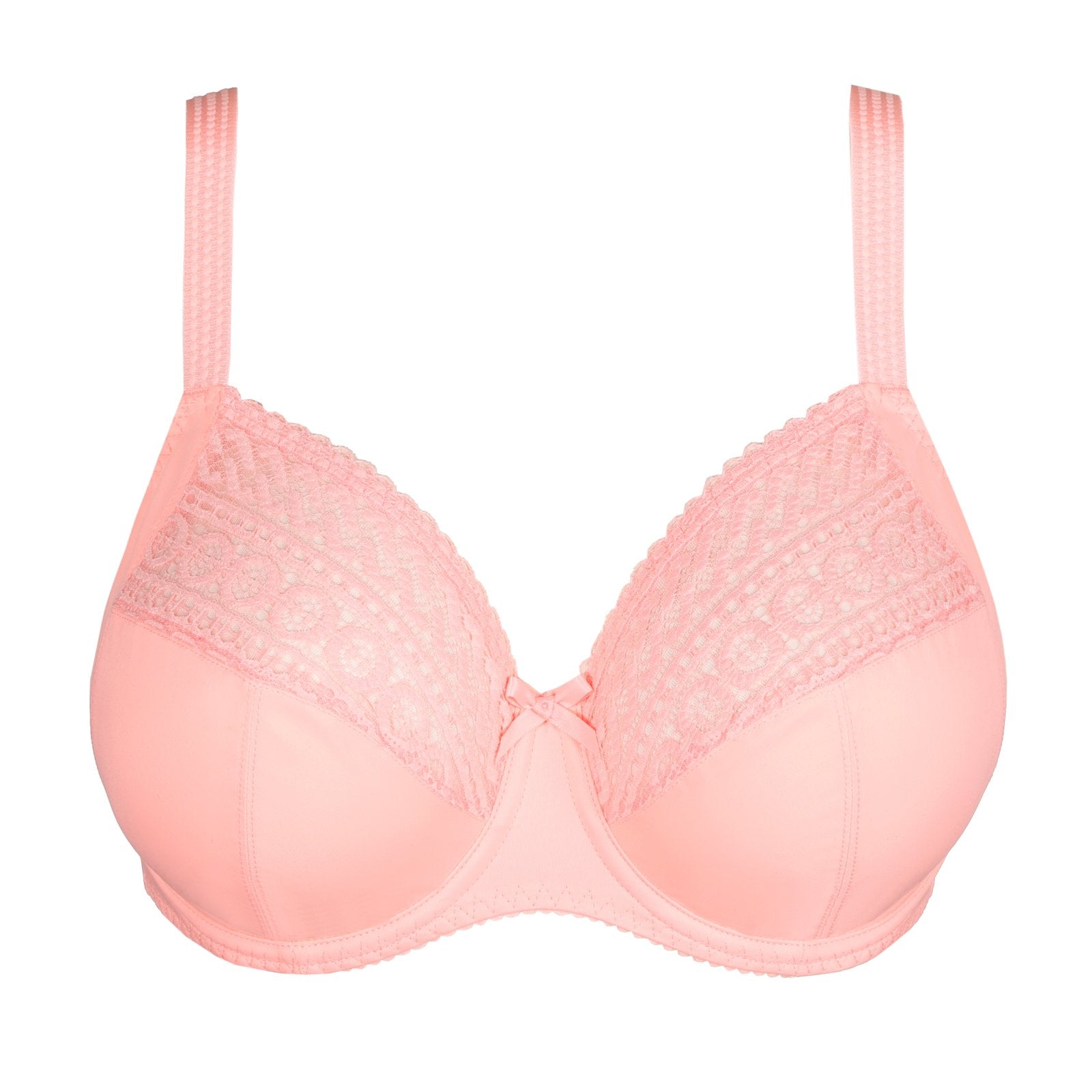 PrimaDonna Montara Full Cup Bra flat lay in Pink Parfait