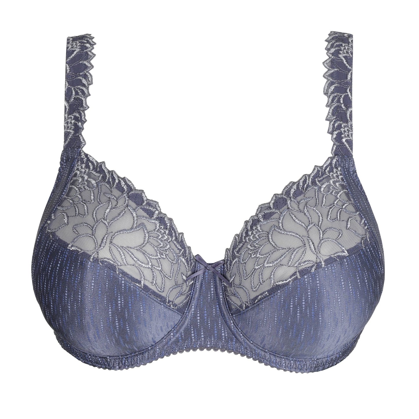 PrimaDonna Monterrey Full Cup Bra flat lay in Nightshadow Blue