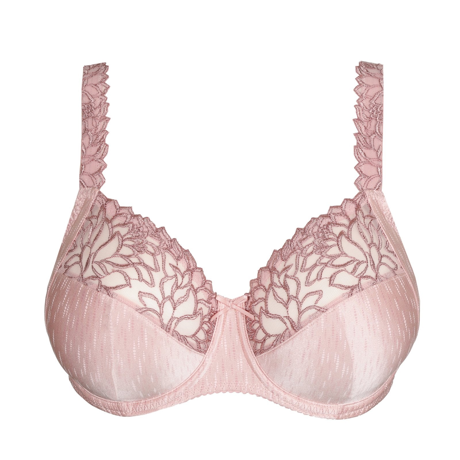 PrimaDonna Monterrey Full Cup Bra flat lay in Vintage Pink