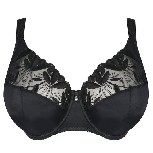 PrimaDonna Orlando Full Cup Bra in Charcoal