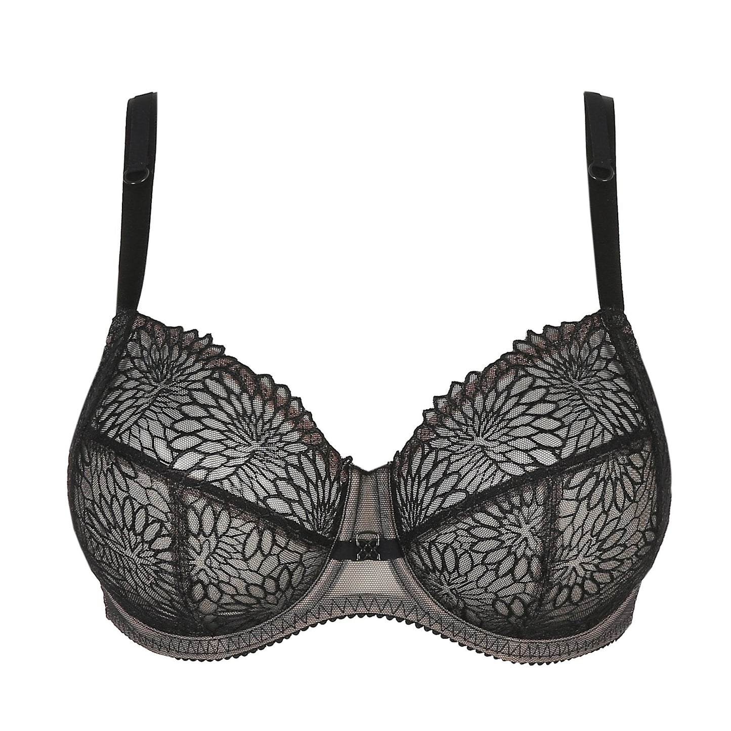 PrimaDonna Sophora Full Cup Bra flat lay in Black