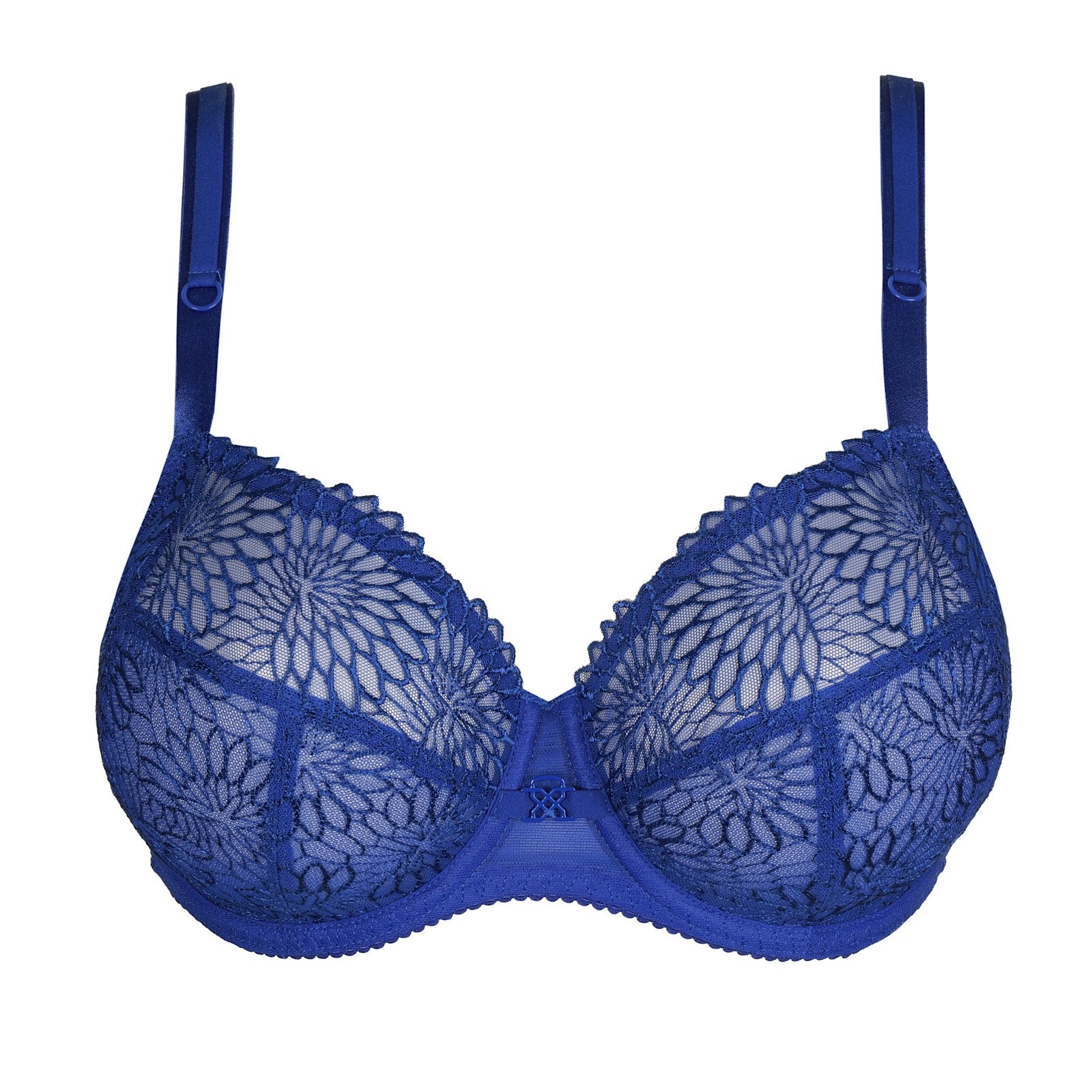 PrimaDonna Sophora Full Cup Bra flat lay in Blue Print