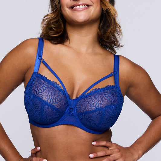 PrimaDonna Sophora Full Cup Bra in Blue Print